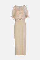 LS -PIROLO DRESS - CREAM/CREAM