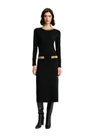 MARMELLATA DRESS NERO/CAMMELLO0