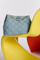 Musset Jeans Quilted Denim Bag