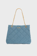 Musset Jeans Quilted Denim Bag