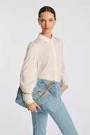 Musset Jeans Quilted Denim Bag