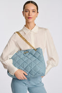Musset Jeans Quilted Denim Bag