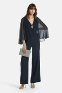 LS -PERICLE JUMPSUIT - BLUE/BLUE