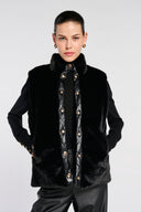 MATISSE SLEEVELESS JACKET – NOIR