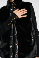 MATISSE SLEEVELESS JACKET – NOIR