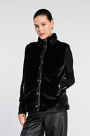 MATISSE SLEEVELESS JACKET – NOIR