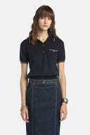 LS -MICONIA PULLOVER - BLUE/ORANGE/CREAM