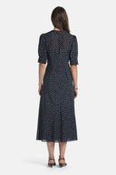 LS -PALLONCINO DRESS - VAR BLUE CREAM
