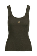 LS -ZAIDA TOP - MILITARY GREEN
