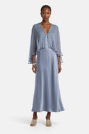 LS -PALAPA DRESS - GREY/GREY