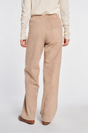 GINO RELAXED WIDE-LEG TROUSER – BEIGE