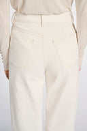 CLAUDIO STRAIGHT-LEG TROUSER – ECRU