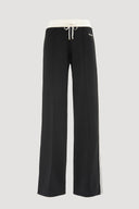 GIUSEPPE Wide-Leg Knit Trouser – Noir