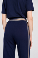 GAFFA BARREL-LEG CASUAL TROUSER – MARINE