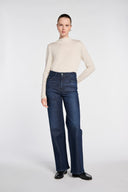 CHARLINE STRAIGHT-LEG DENIM – INDIGO