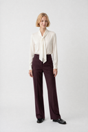 CARLEN TROUSERS – BORDEAUX