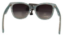 Dolce & Gabbana Blue Lace Crystal Acetate Butterfly DG4190 Sunglasses