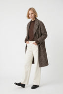 BLANDINE COAT - CHOCOLAT