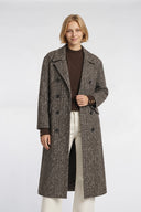 BLANDINE COAT - CHOCOLAT