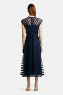 PIANOSA BLU LONG DRESS