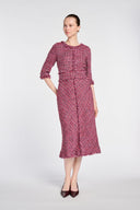 Thia Dress - Bordeaux