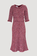 Thia Dress - Bordeaux