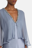 LS -PALAPA DRESS - GREY/GREY