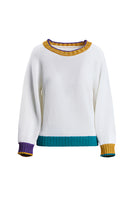 COLONNINA WHT/BLU/YLW PULLOVER