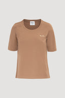 GARENCE CLEAN LOGO T-SHIRT – CHOCOLATE