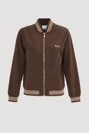 GAFFA LOGO CREW SWEATSHIRT – CHOCOLATE