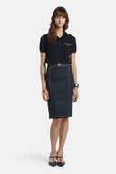 LS -TENNISTA SKIRT - DARK BLUE