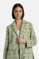VIATICO GRN OFF WHT JACKET