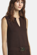 LS -CORCIANO DRESS - BROWN