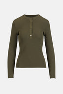 LS -CIVIDALE PULLOVER - MILITARY GREEN