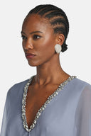 LS -NUMERIO EARRING - NICKEL/GOLD