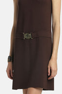 LS -CORCIANO DRESS - BROWN