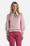 LS -COPERCHIO PULLOVER - ROSE