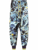 Dolce & Gabbana Multicolor Marble Print Jogger Men Sweatpants Pants