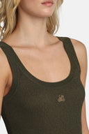 LS -ZAIDA TOP - MILITARY GREEN