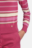 LS -MINORENNE PULLOVER - VAR FUCHSIA PINK