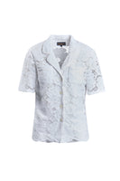 BAIOCCO WHT/WHT BLOUSE