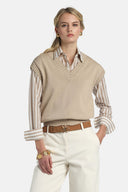 LS -CAGLIARI WAISTCOAT - BEIGE