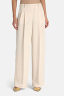 LS -ARCHIMEDE TROUSERS - CREAM