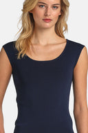 LS -CARPACCIO PULLOVER - BLUE