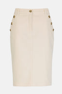 LS -TARGHETTA SKIRT - IVORY