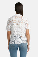 BAIOCCO WHT/WHT BLOUSE