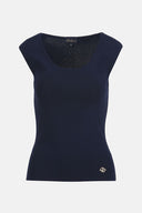 LS -CARPACCIO PULLOVER - BLUE