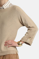 LS -CURATORE PULLOVER - BEIGE