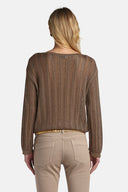 LS -ZEBRINO PULLOVER - TOBACCO
