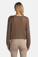 LS -ZEBRINO PULLOVER - TOBACCO